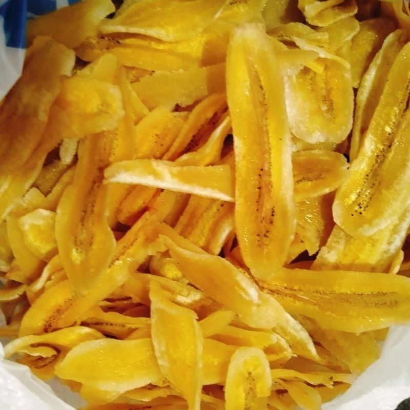 

camilan kripik pisang kepok manis 1 kg