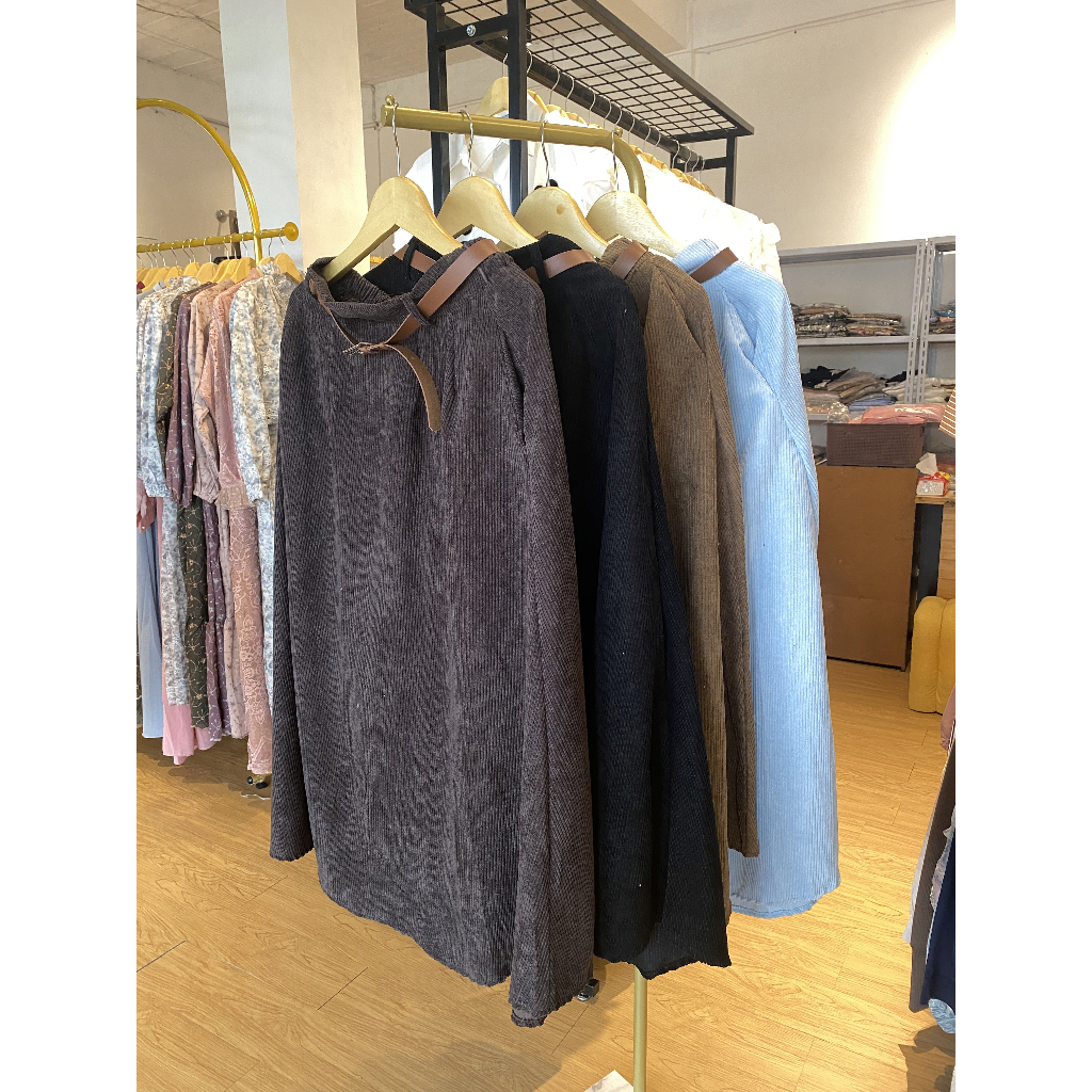 Rok Corduroy A Line - Rok Cargo Corduroy