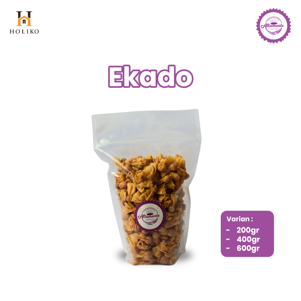 

HOLIKO - Kue Kering Ekado Uk 200GR, 500GR, 600GR Altamonte