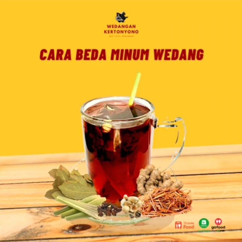 

WEDANG UWUH PREMIUM WEDANGAN KERTONYONO / WEDANG JERUK KENCUR / ROSELA dll
