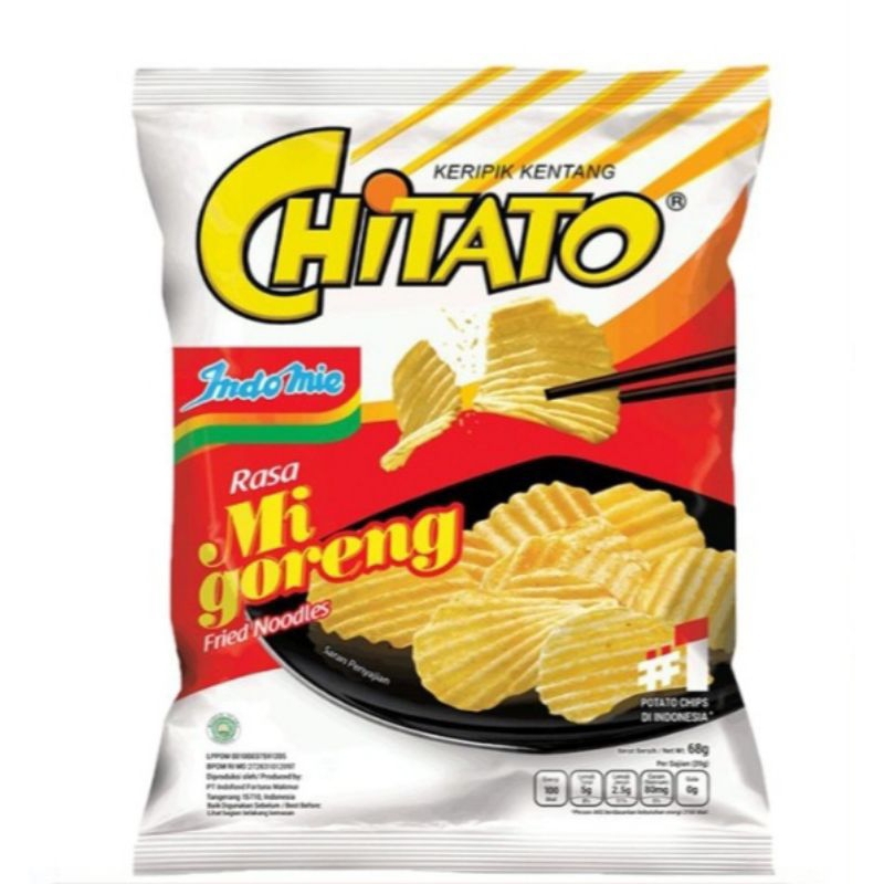 

CHITATO KERIPIK KENTANG INDOMIE GORENG 68 GR