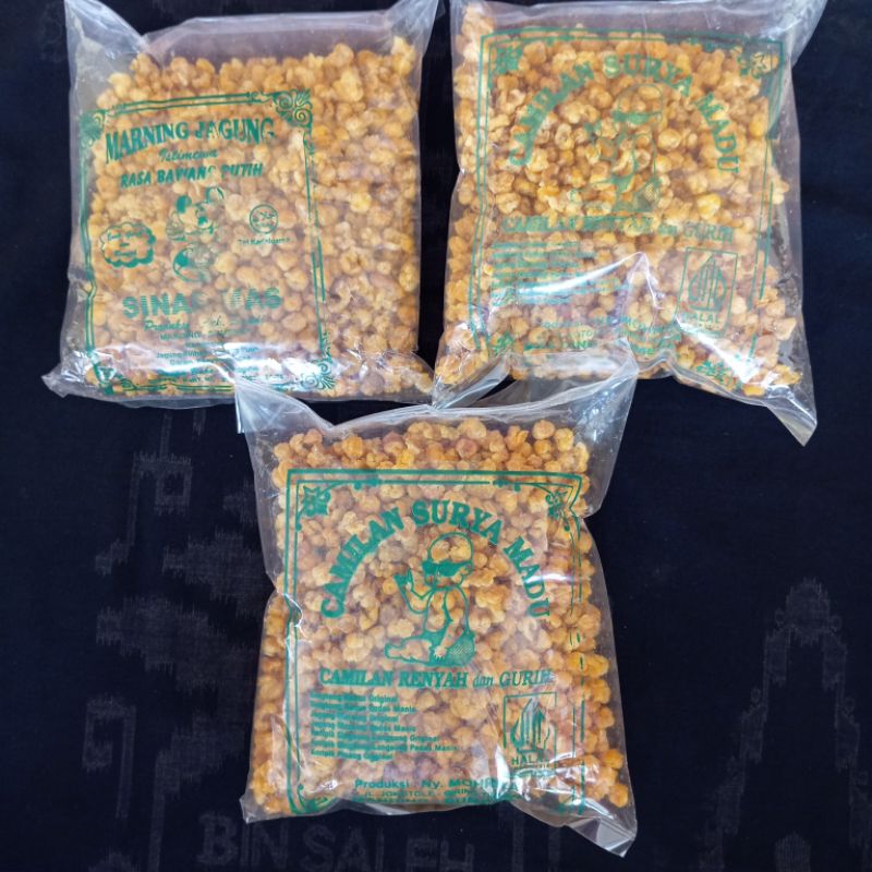 

Marning Jagung Bawang Putih – Gurih & Renyah - Camilan Surya Madu