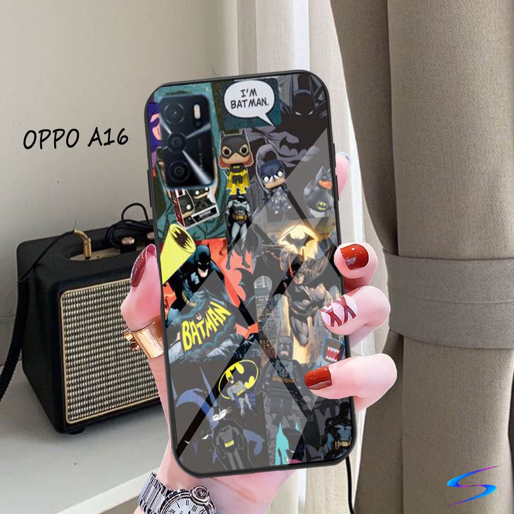 CASE Oppo A16Terbaru (batman) - Case Hp - Sheishore- Casing Hp - Softcase Case Hp - Casing Hp - Soft