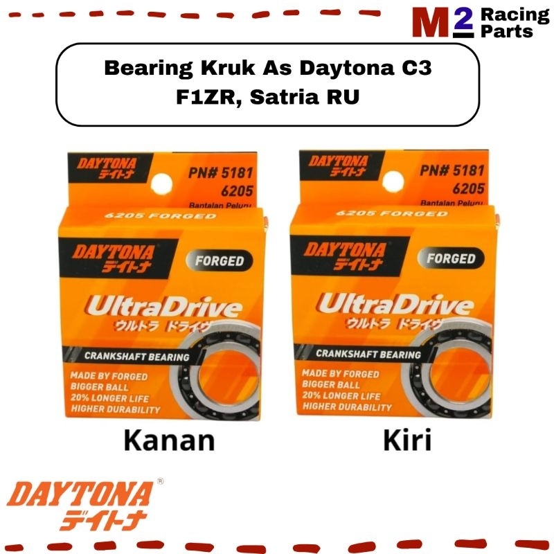 Laher Bearing Kruk As Daytona C3 F1ZR Satria RU