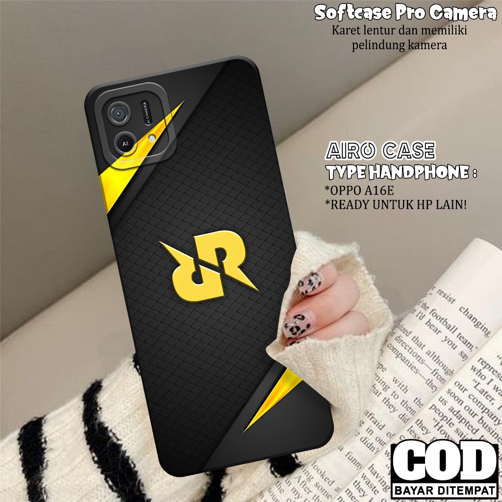 Case OPPO A16E - Softcase OPPO A16E - Fashion Case GAME - Casing OPPO A16E - Softcase Pro Camera - T