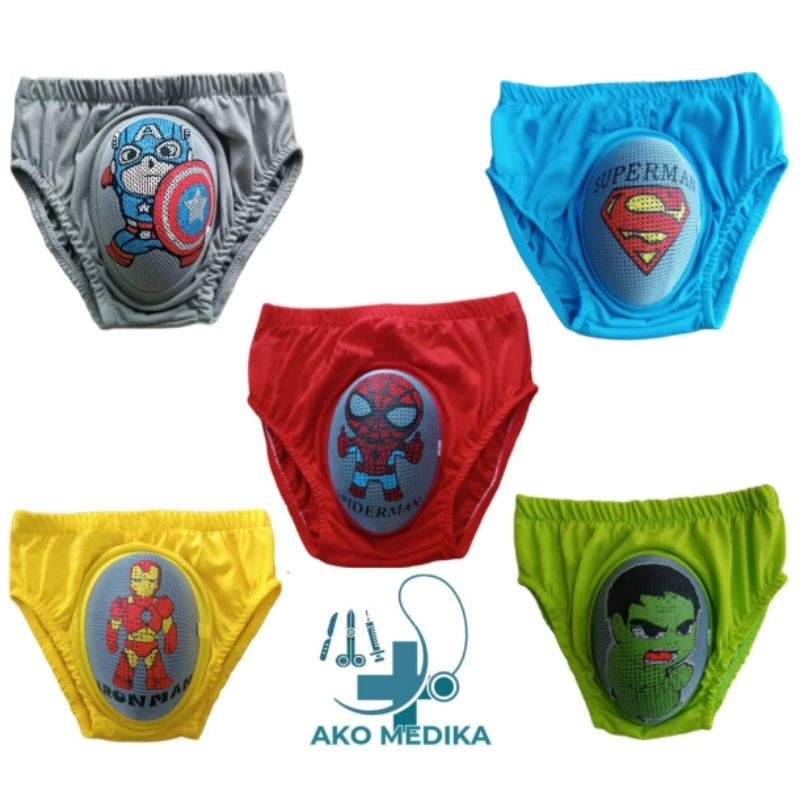 Celana Khitan Motif Karakter / Celana Sunat Motif Karakter / Celana Dalam Anak Batok Khitan Sunat Pi