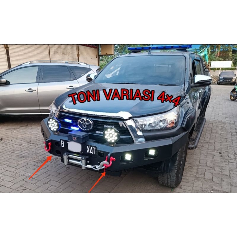 Bemper Bumper Depan Double Cabin Hilux Rocco 2020-2023