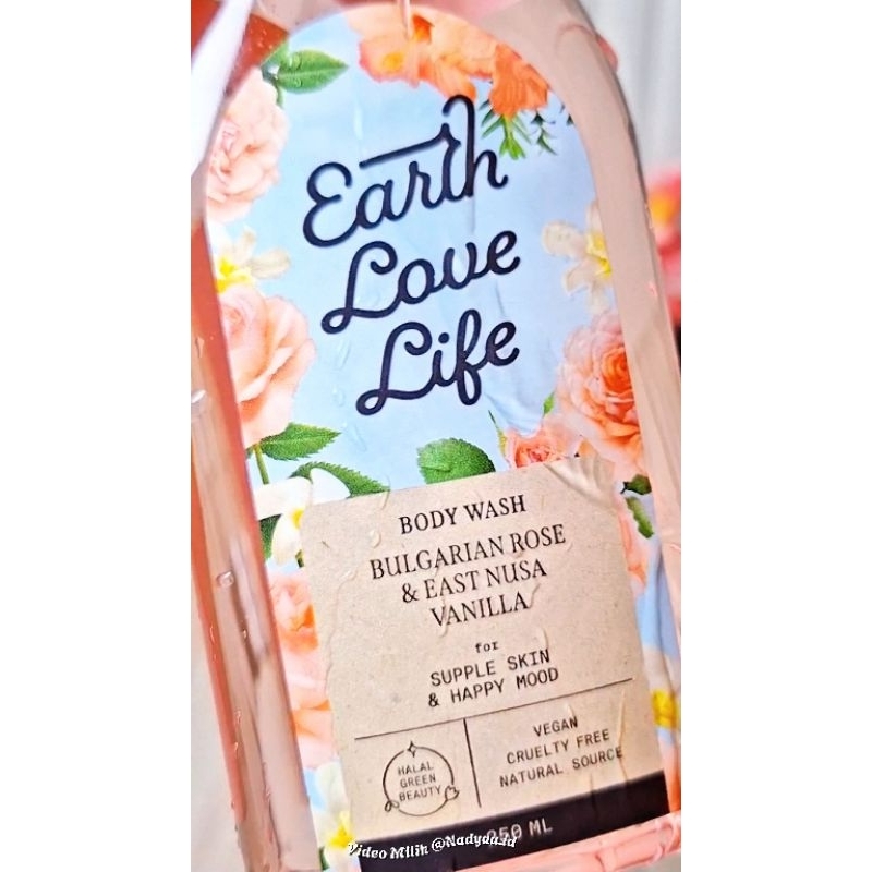Body Wash Earth Love Life Preloved