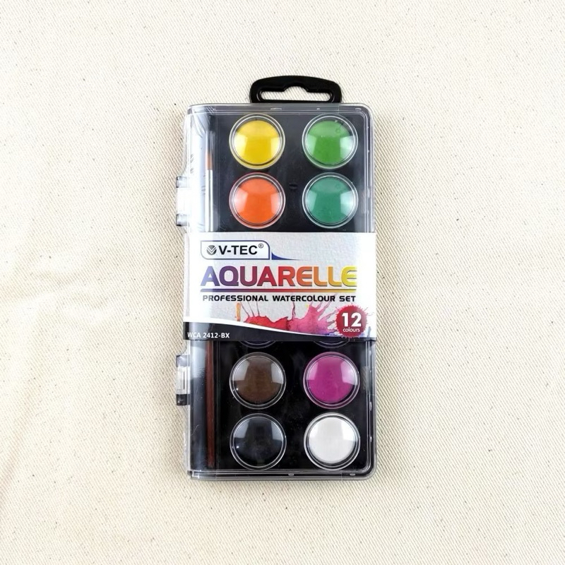 

[1 Set] Cat Air 12 w V-TEC Aquarelle Professional Watercolour