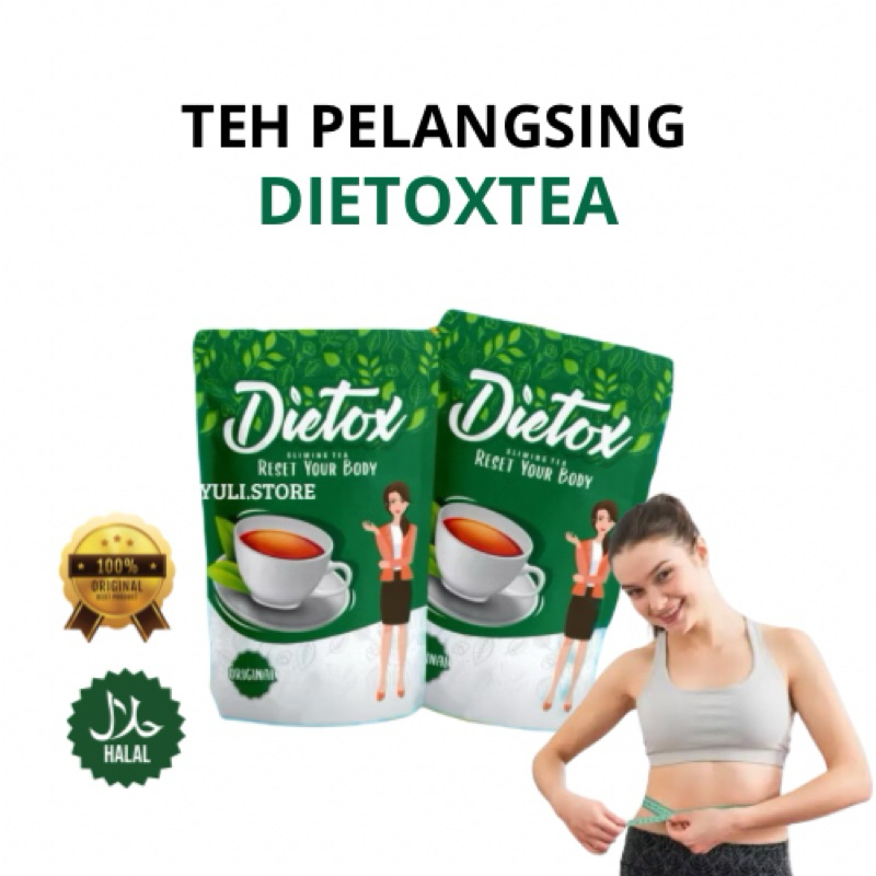TEH PELANGSING BADAN | TEH PENURUN BERAT BADAN BPOM | TEH DIET DIETOX  | OBAT DIET ALAMI BPOM | TEH 