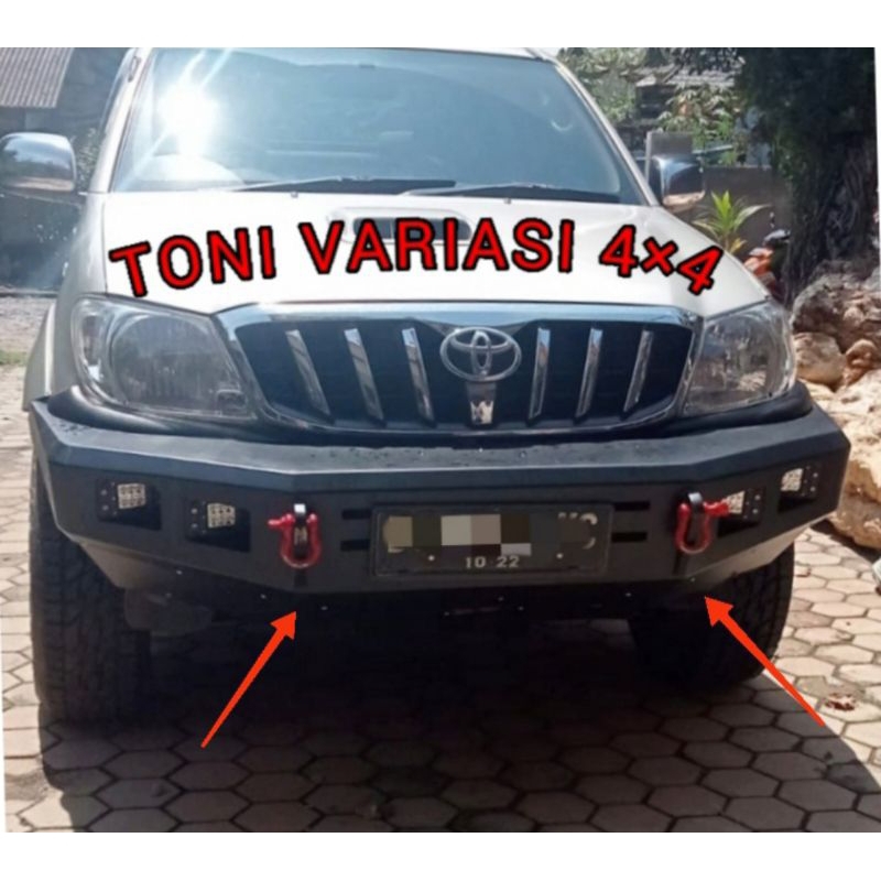 Bemper Bumper Depan Double Cabin Hilux Vigo