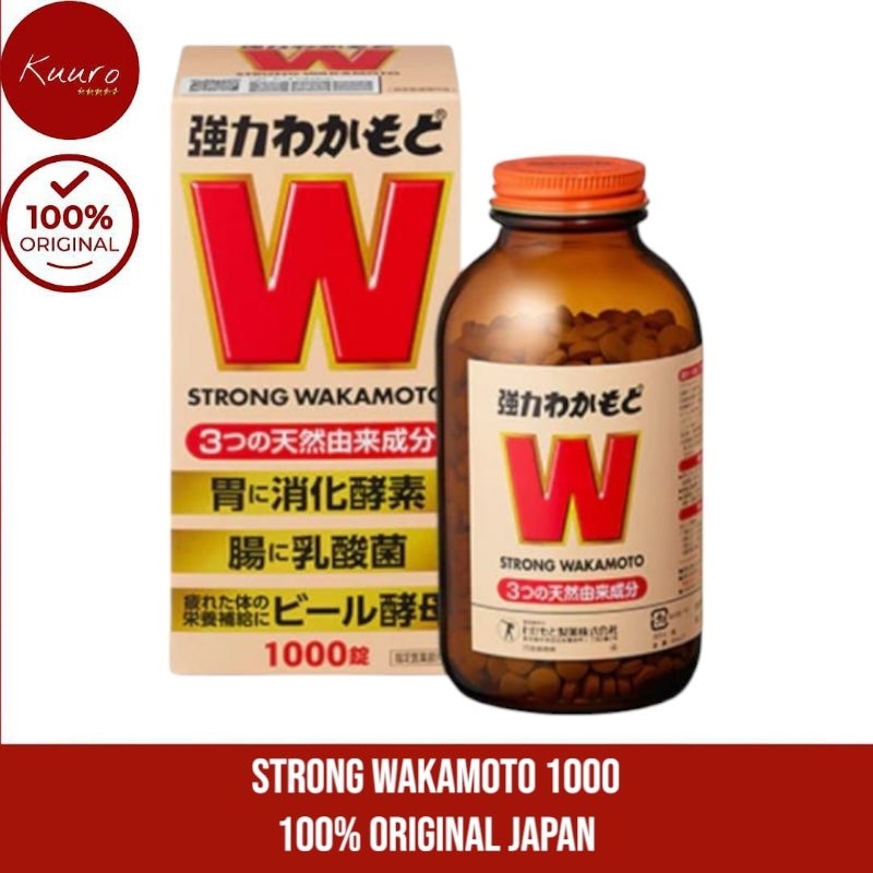 Strong Wakamoto 1000 Original Jepang 100%