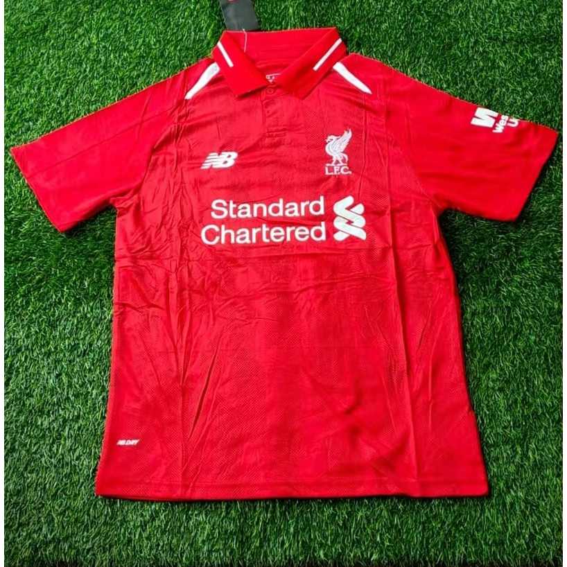 JERSEY BOLA RETRO LIVERPOOL 2018/2019 UCL WINNER GRADE AAA
