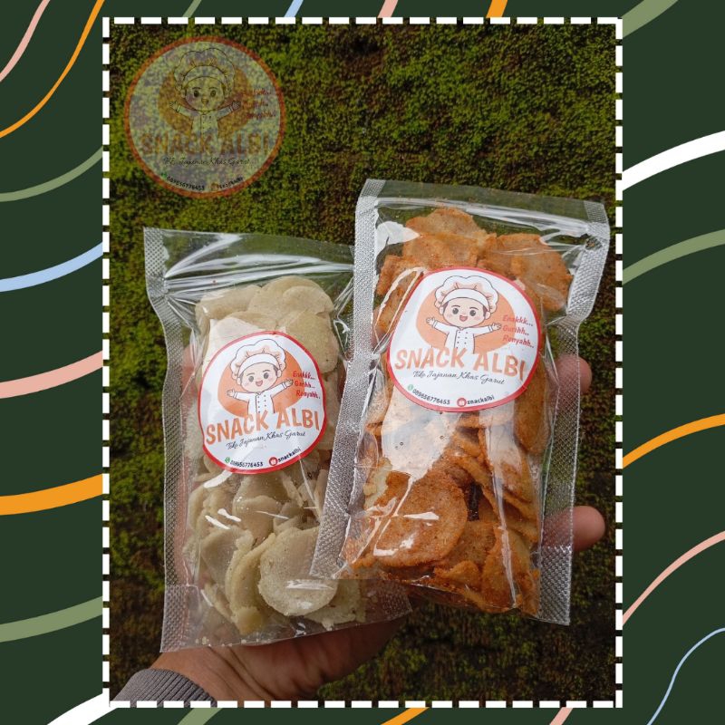 

[MURAH] Jajanan khas garut cipeng gepeng Snackalbi
