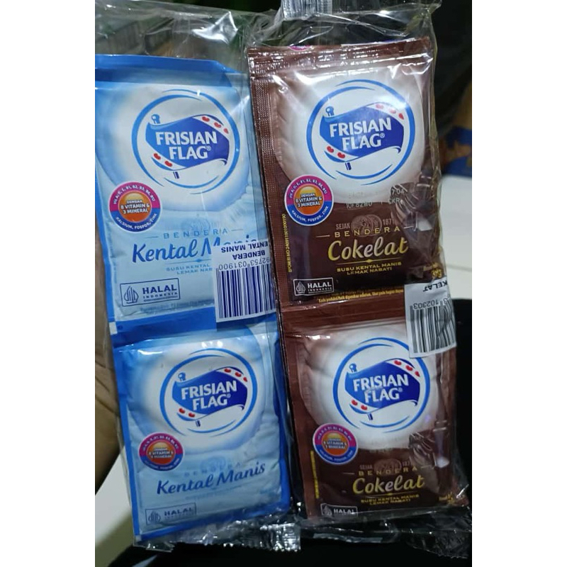 

Susu kental manis frisian flag isi 6 sachet