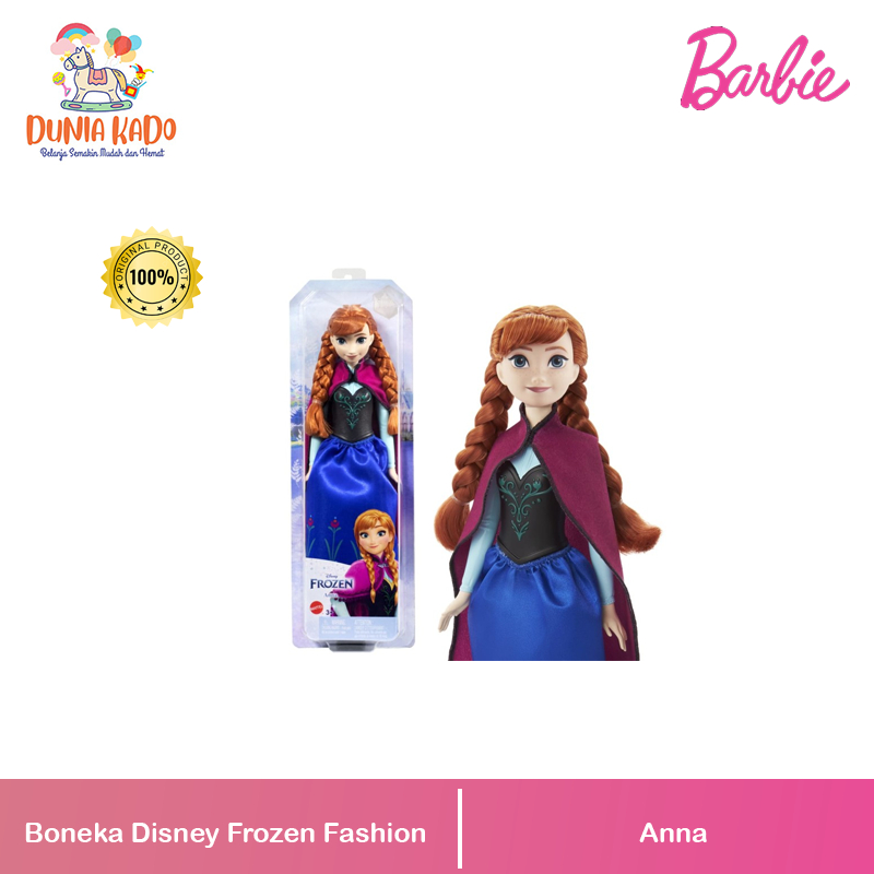 Boneka Barbie Original Mattel Disney Frozen Series