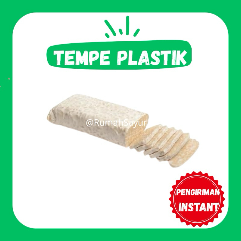 

[KIRIM INSTANT] TEMPE PLASTIK - RUMAH SAYUR