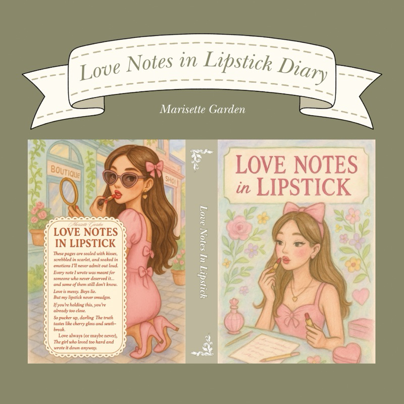 

Love Notes in Lipstick 2 | A Diary for You