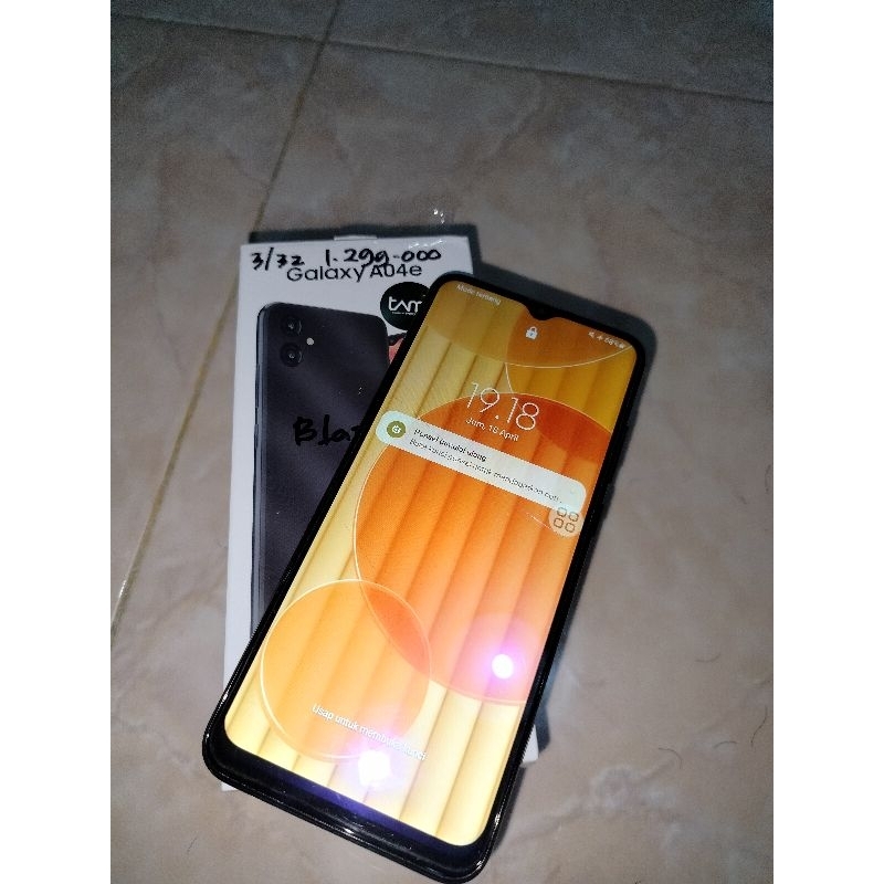 Hp Samsung a04e 3/32 GB second mulus fullset