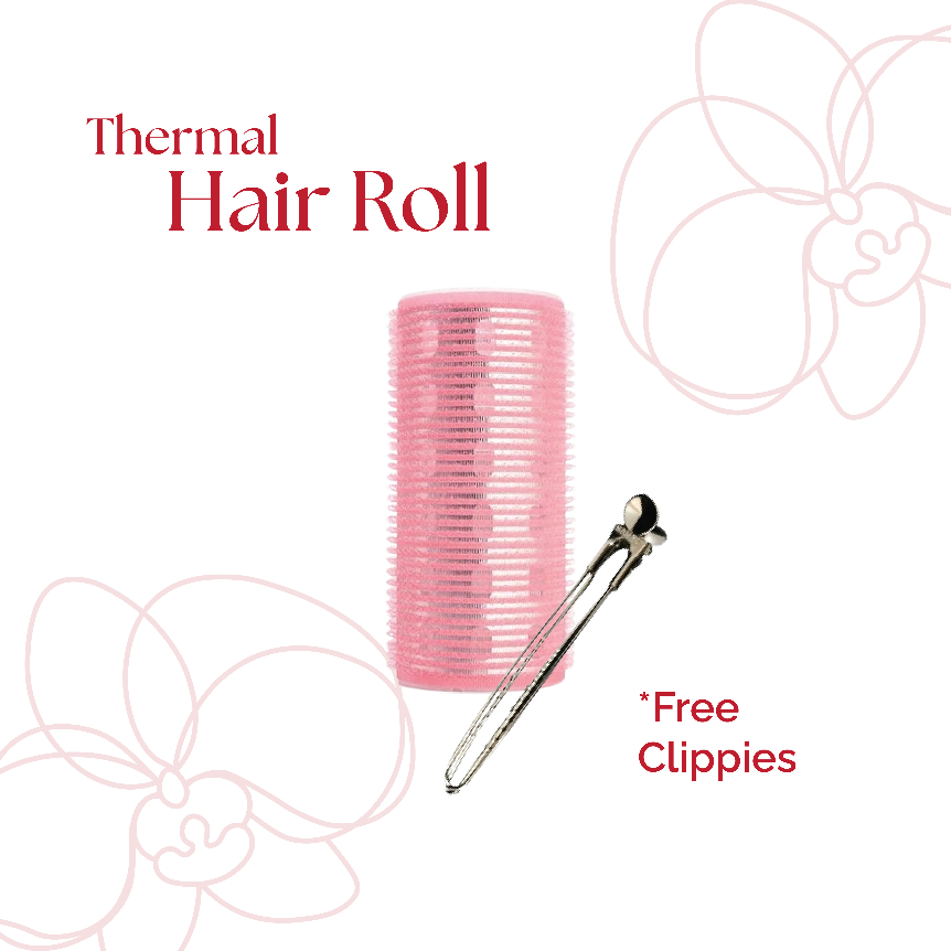 Thermal Hair Roll Set Roll Rambut Badai
