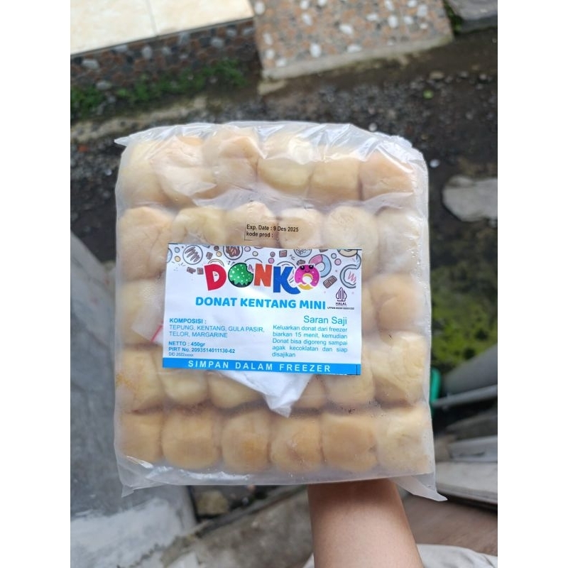 

DONAT KENTANG MINI isi 30 pcs DONKO