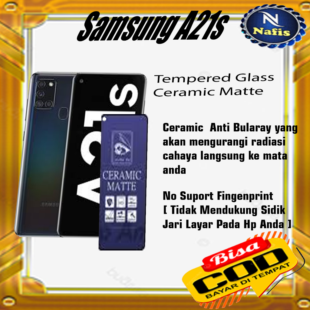 Tempered Glass Samsung A21s