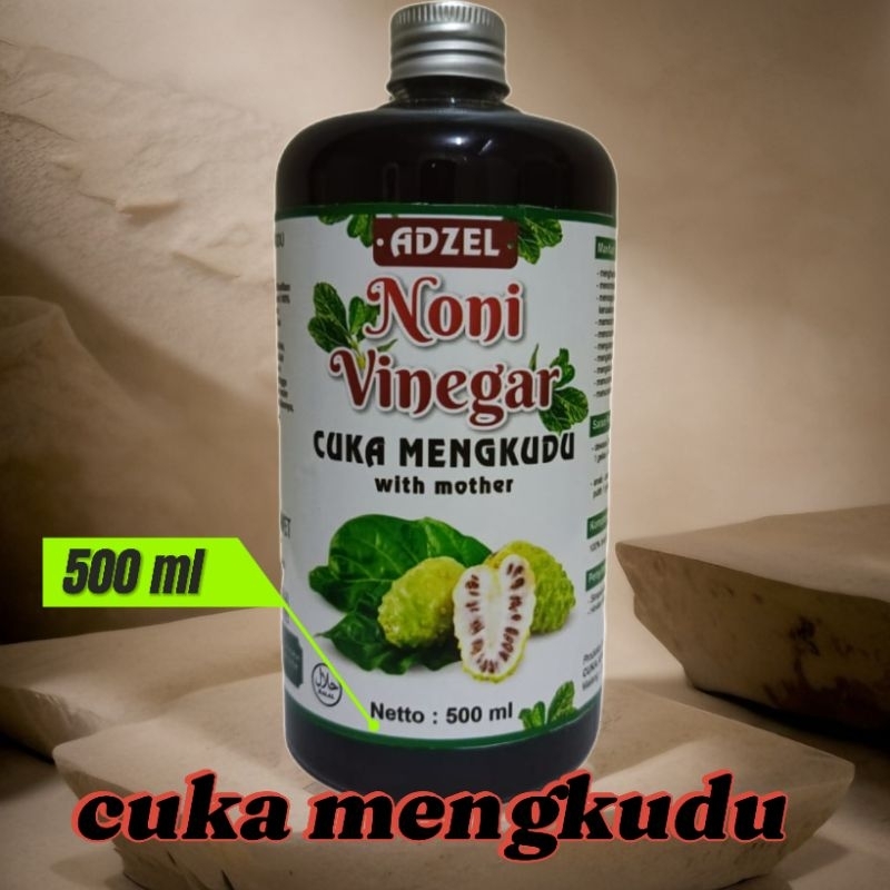 

cuka mengkudu original 500 ml - cuka apel mengkudu premium - noni vinegar with mother - cuka mengkudu untuk kesehatan