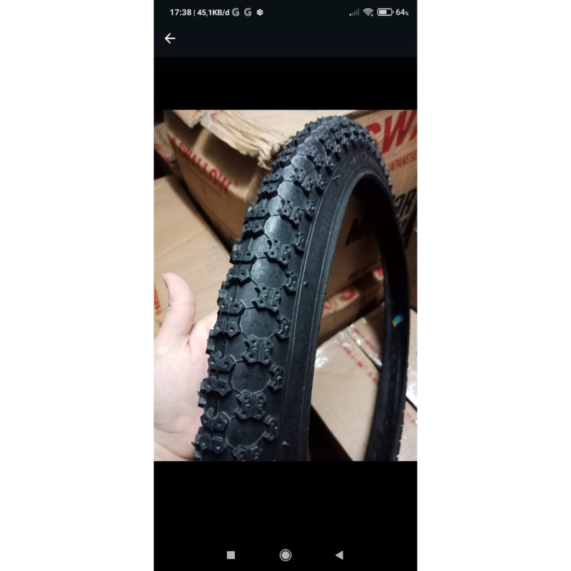 ban luar sepeda uk 20x175