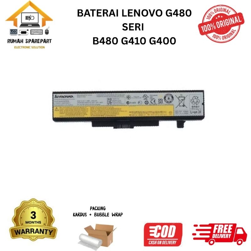 BATERAI LENOVO G480 FOR LENOVO B480 G410 G400