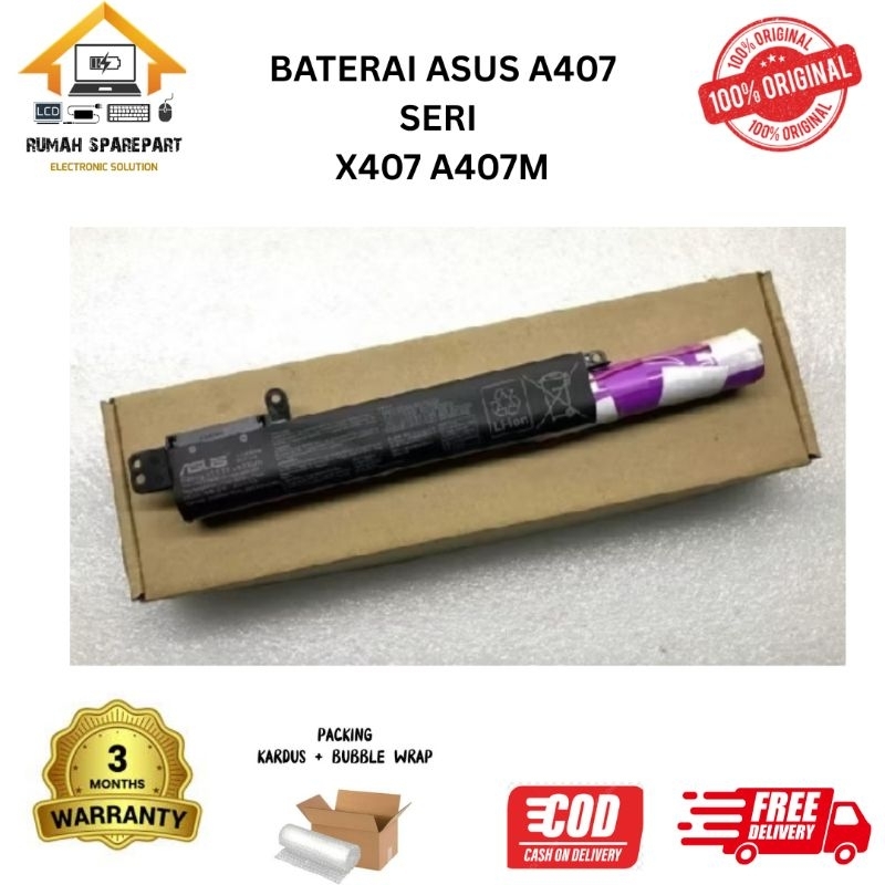 BATERAI ASUS A407 FOR ASUS X407 A407M