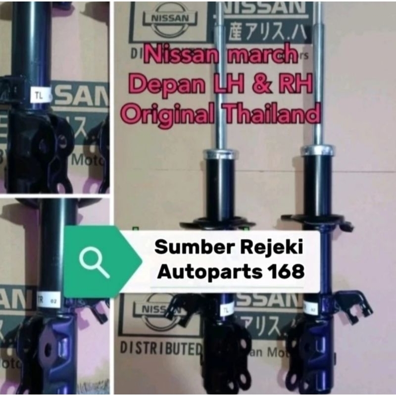 Shockbreaker depan Nissan March