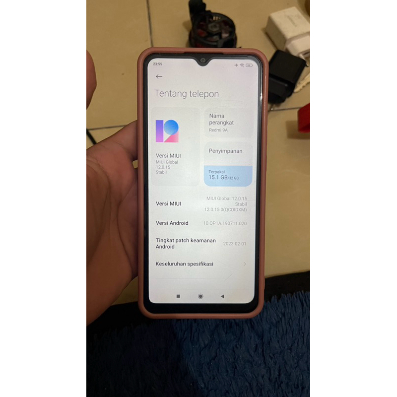 REDMI 9A 3/32 (SECOND) (BEKAS) HP BEKAS/SECOND