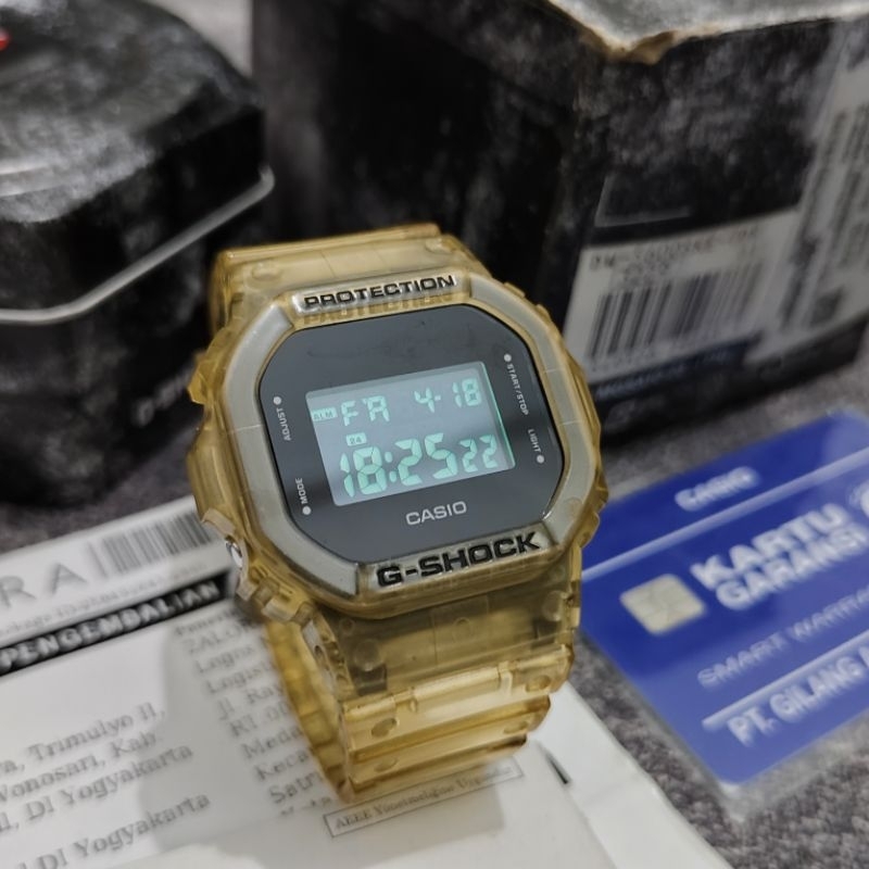 Jam Tangan CASIO G-SHOCK DW- 5600SKE-7DR Second