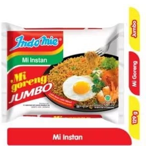 

INDOMIE MIE INSTAN GORENG JUMBO 3 X 129 GRAM