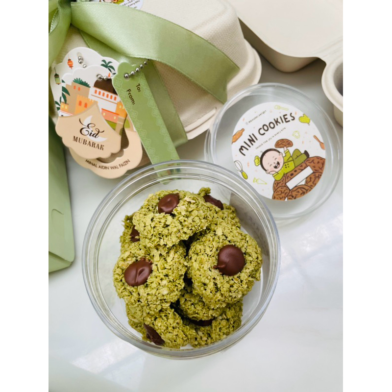 

Matcha Hazelnut Cookies