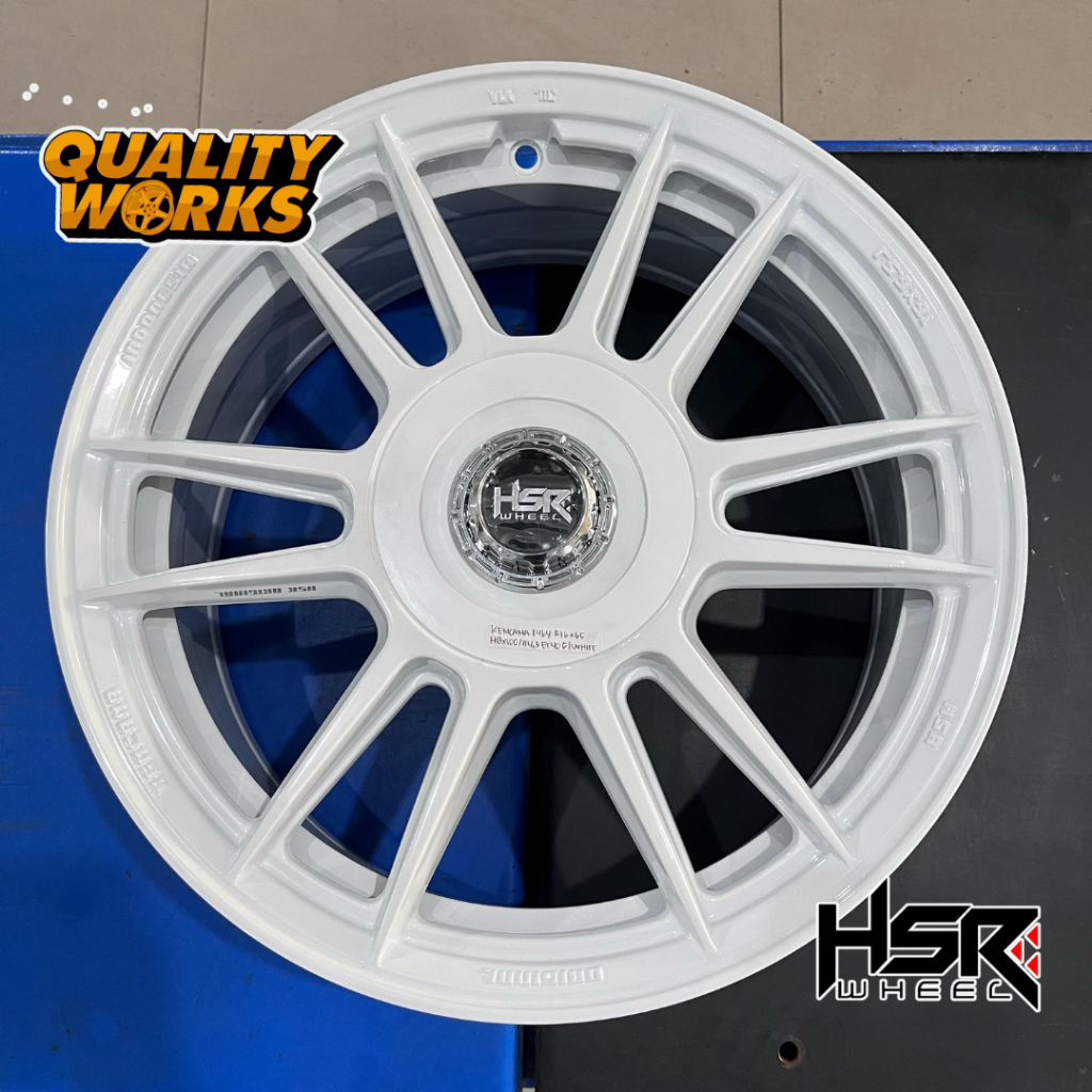 Velg Mobil Racing R16 Hsr Kencana Putih Velg Ring 16 Jazz, Sigra, Brio
