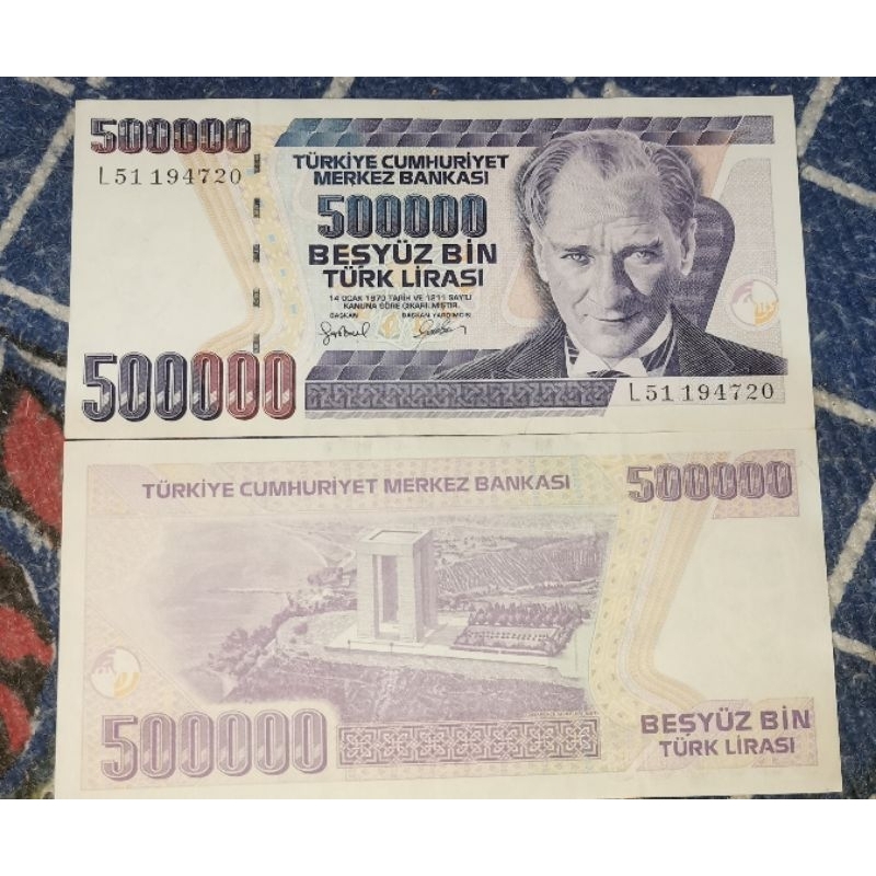 koleksi uang kuno turki