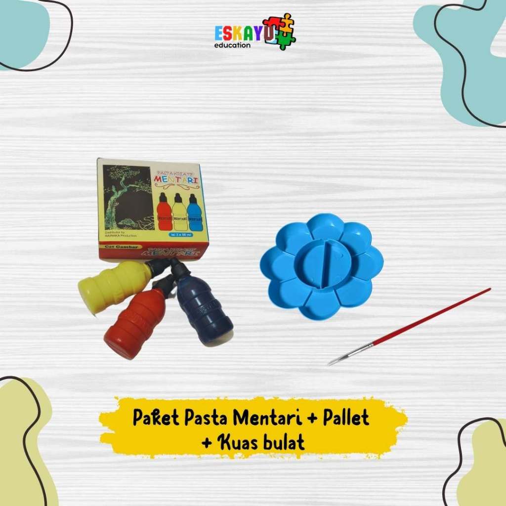 

Paket Pasta Mentari + Kuas Bulat + Pallet