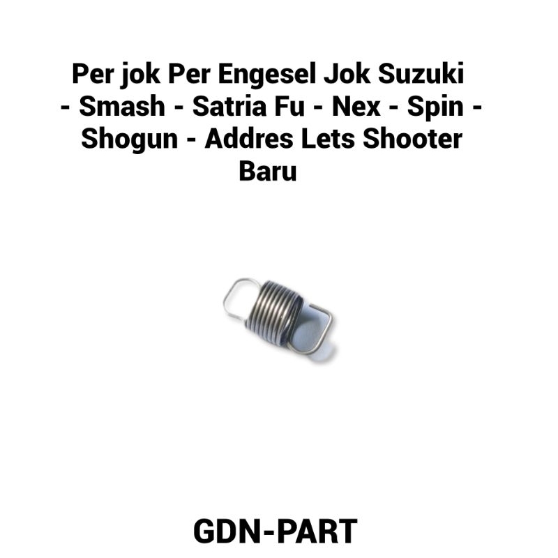 Per Jok Per Engesel Jok Belakang Suzuki Satria Fu Smash Shogun Spin Nex Address Lest Shooter Baru As