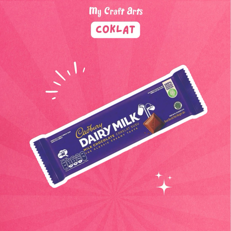 

Coklat Dairy Milk 57 gram