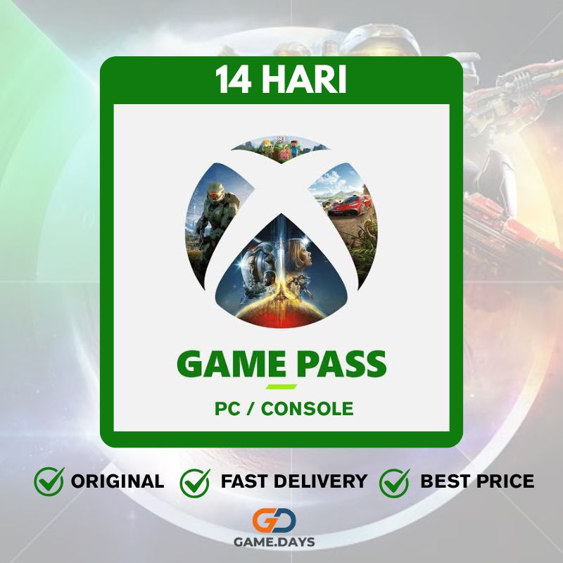 14 Hari Xbox Game Pass / Gamepass PC / Console (New)