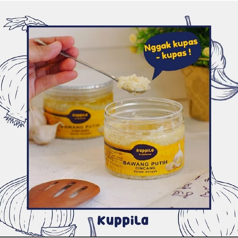 

KUPILLA Bawang Putih Instant kemasan Jar
