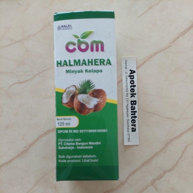 

Minyak kelapa Halmahera, virgin coconut oil 100%