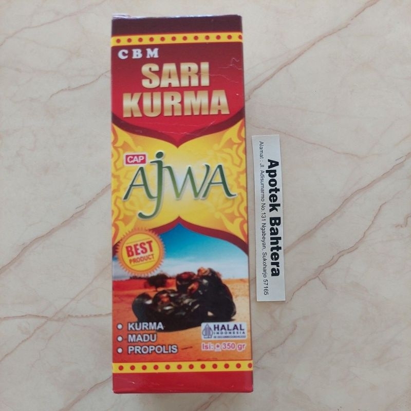 

Sari Kurma Madu Propolis AJWA 350gram
