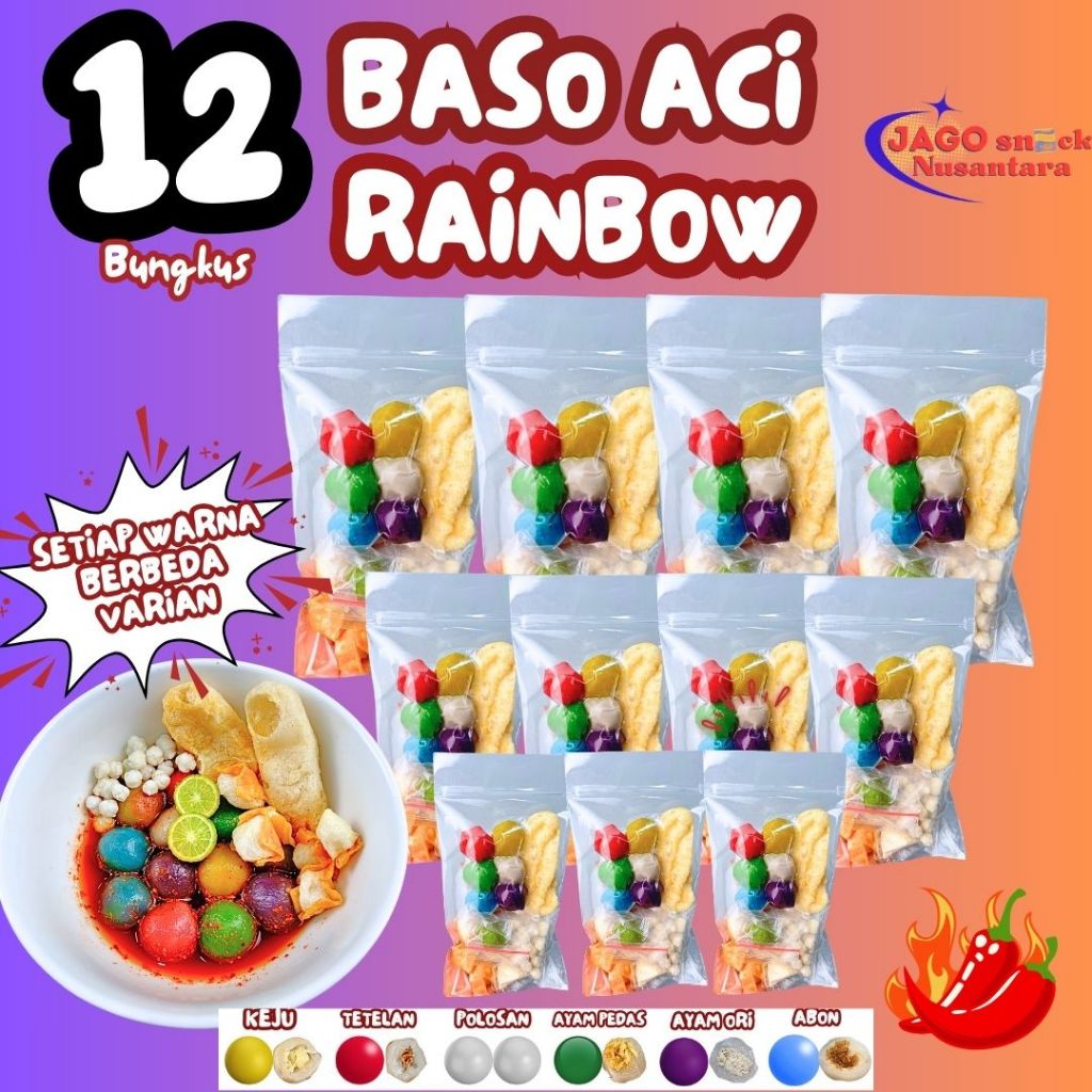 

BASO ACI RAINBOW 12 BKS-SETIAP WARNA BERBEDA VARIAN