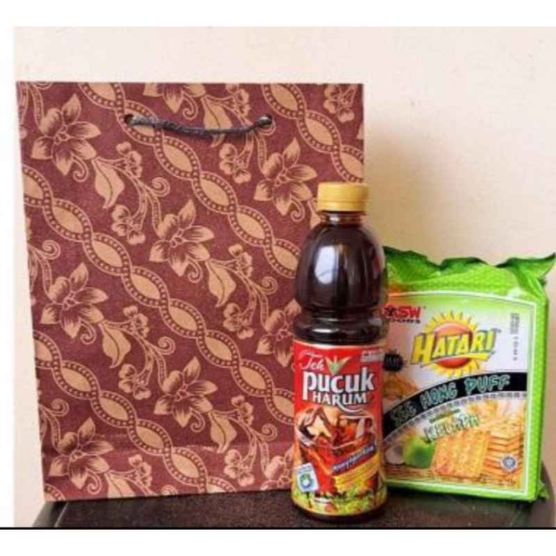 

50 pcs paperbag besar 26x20x6 cm