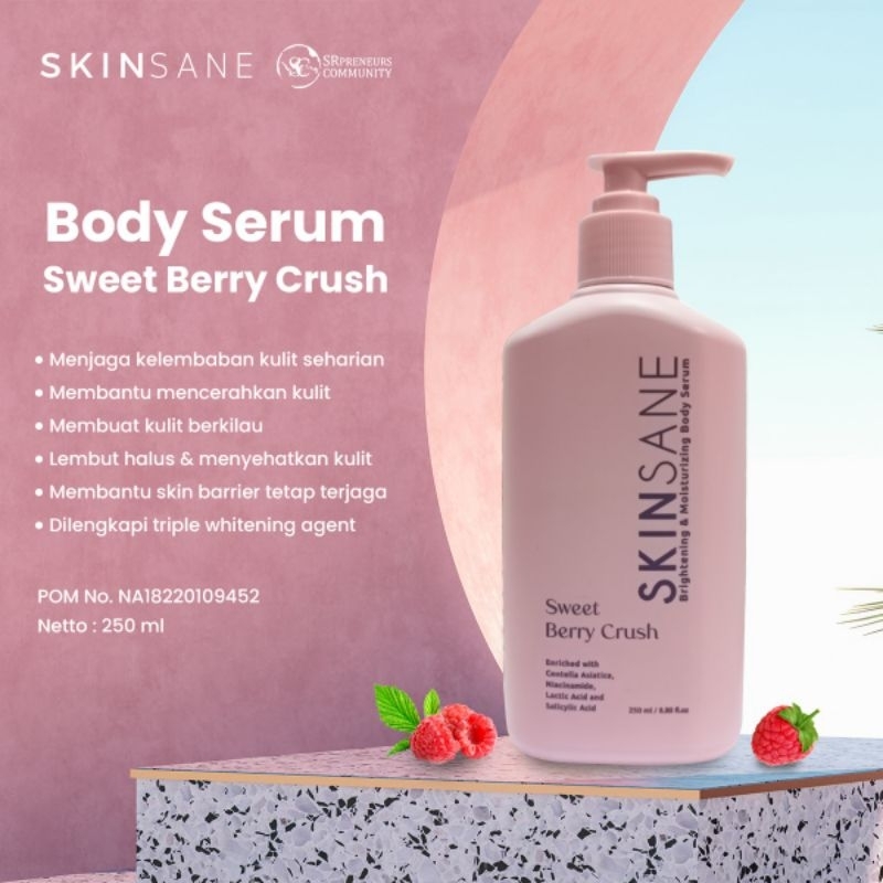 Body Serum Sweet Berry Crush