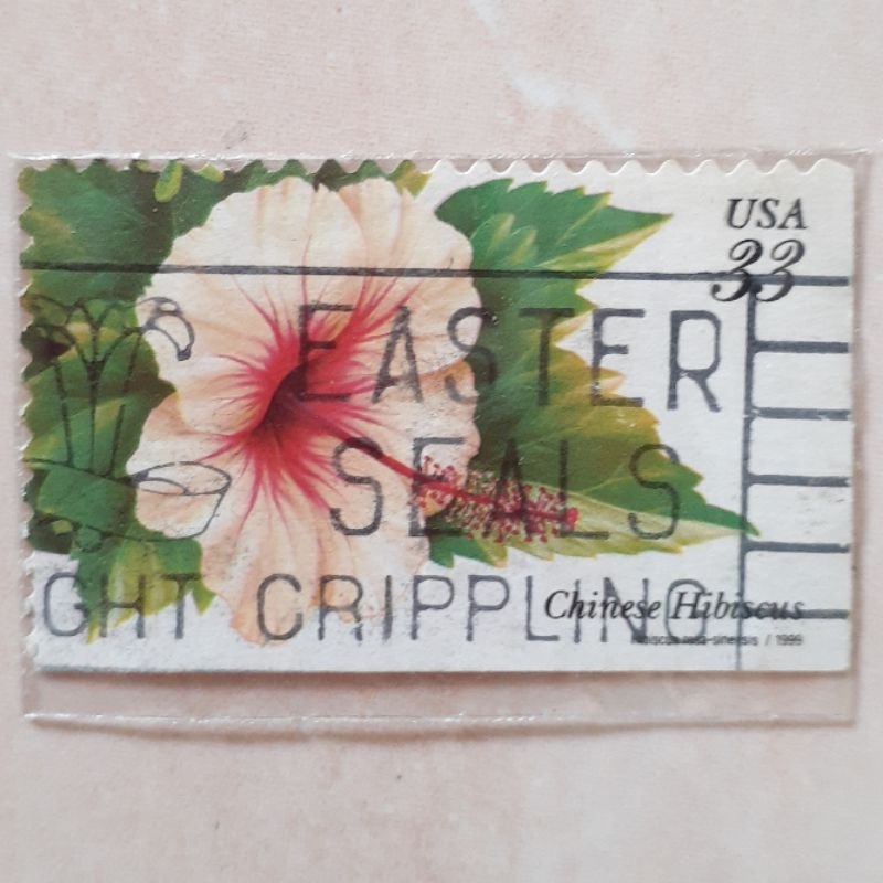 

(AR1) Perangko USA Tropical Flowers Issue (Chinese Hibiscus (Hibiscus rosa-sinensis)) Tahun 1999
