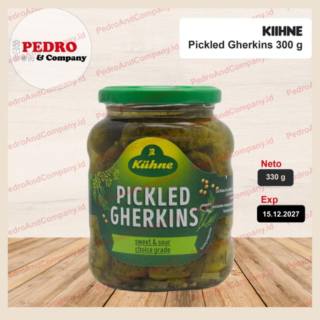 

Kuhne - Pickled gherkins/ acar ketimun (330 gr) Germany