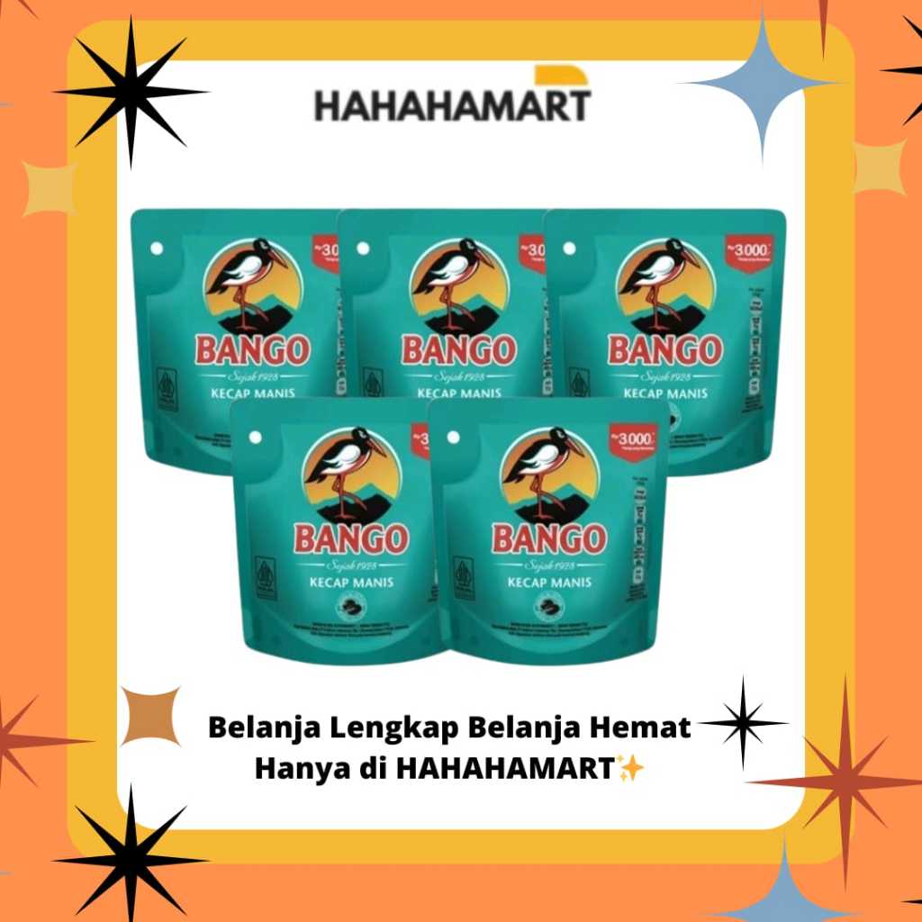 

Kecap Bango Ukuran 77gr 1 Paket Isi 5 Pcs
